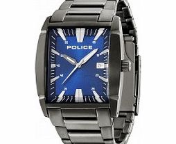 Police Mens New Avenue Grey Steel Bracelet Watch