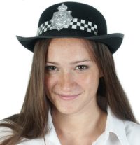 Police Woman Felt Hat