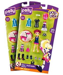 Polly Pocket Polly Electro Pop and Lock Fashions