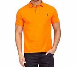 Course Orange mini logo polo shirt