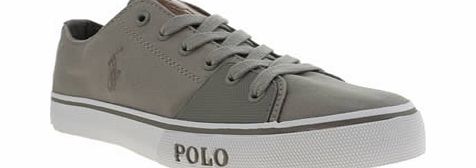 Polo Ralph Lauren Grey Cantor Low Shoes