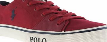 Polo Ralph Lauren Red Cantor Low 2 Shoes