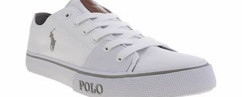 Polo Ralph Lauren White Cantor Low 2 Shoes