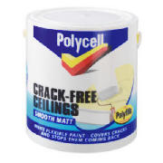Polycell Crack Free Ceilings Matt 2.5L