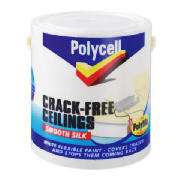 Polycell Crack Free Ceilings Silk 2.5L