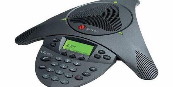 Polycom Soundstation VTX 1000 Conference Phone Console - Black