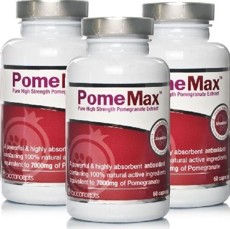 PomeMax, 2102[^]0071262 Pure High Strength Pomegranate Extract -