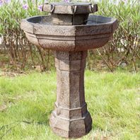Pondxpert Solar Bird Bath Water Feature