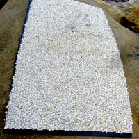 Stone Liner 0.4m x 1m White