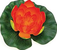 Pontec Pondolily Artificial Plant - Orange