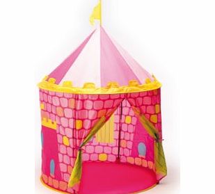Childrens Princess Pop Up Castle - Girls Pink Toy Play Tent / Playhouse / Den