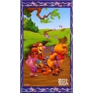 Poplar Linens Winnie the Pooh Printed Towel (Official)