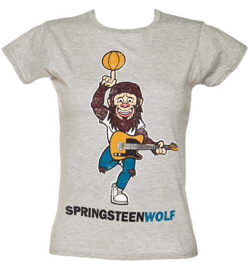 Ladies Springsteen Wolf T-Shirt from Popmash