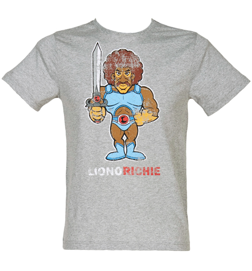 Mens Athletic Grey Liono Richie T-Shirt