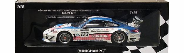 Porsche 1:18 Scale 911 GT3 R Muehlner Motorsport
