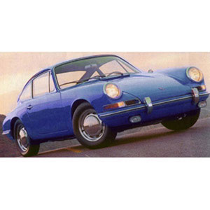 porsche 911 1968 - Blue 1:18
