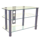 GT3 Glass Flat Panel TV Stand