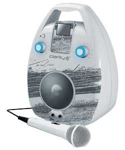 Portable Multimedia VKM4 Karaoke Machine - Grey