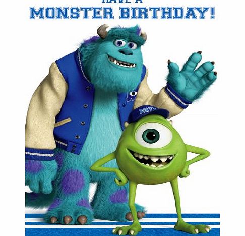 Portico Monster University General Birthday Card