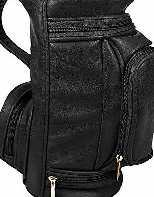 Portland Vintage 56P105 Golf Wash Bag - Black Golf Wash Bag