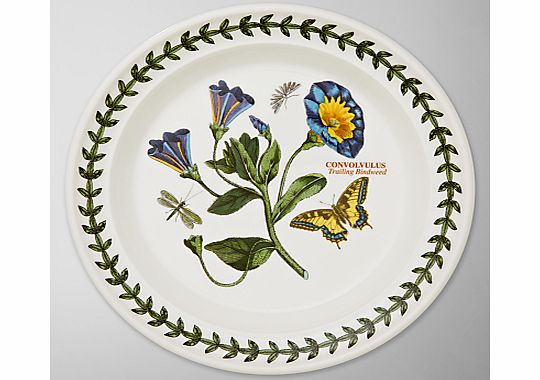 Botanic Garden Plate, Convulvus,