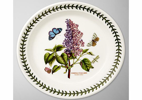 Botanic Garden Plate, Lilac, Dia.20cm