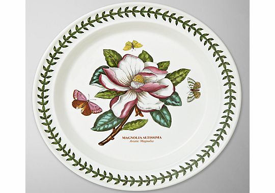 Portmeirion Botanic Garden Plate, Magnolia,