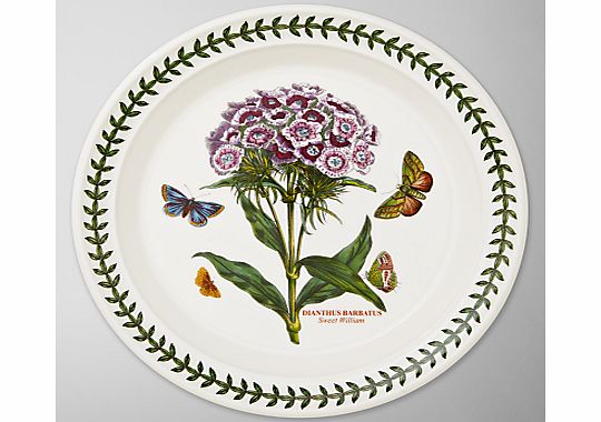 Portmeirion Botanic Garden Plate, Sweet William,