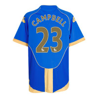 portsmouth Home Shirt 2008/09 with Campbell 23