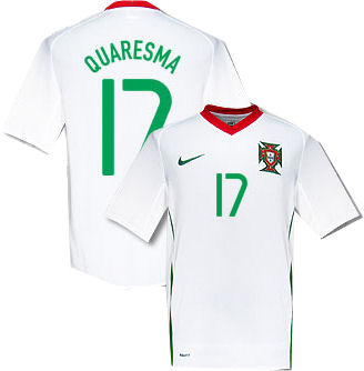 Nike 08-09 Portugal away (Quaresma 17)