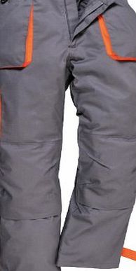 portwest/dallaswear Portwest Texo Contrast Trousers TX11 S-3XL Black, Navy, Grey (XXL, Grey)