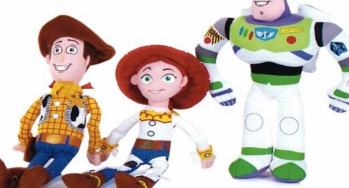 Posh Paws International Disney Toy Story 3 Plush Set Woody, Buzz and Jess