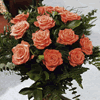 Post-a-Rose Tropical Pink Bouquet - 24 Roses