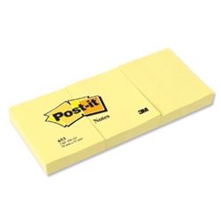 Canary Yellow Note 38x51mm