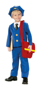 postman pat Costume, age 5 - 7 years