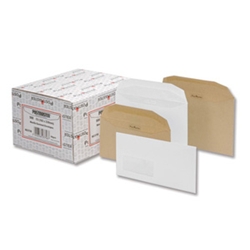 Gummed Wallet White Envelopes DL