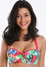Pour Moi, 1295[^]274103 Jungle Fever Padded Balconette Underwired Top -
