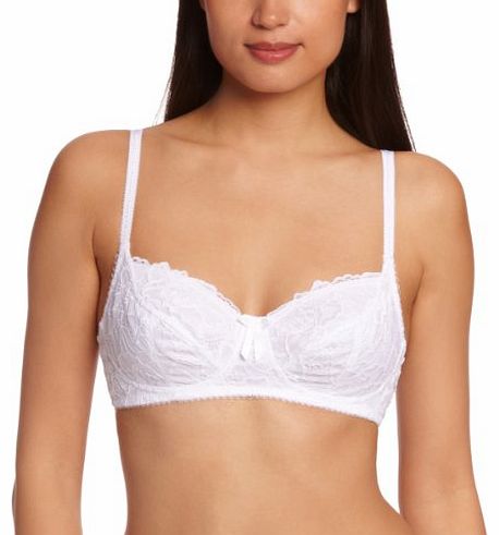 Serenity Non Wired Full Cup Womens Bra White 44F
