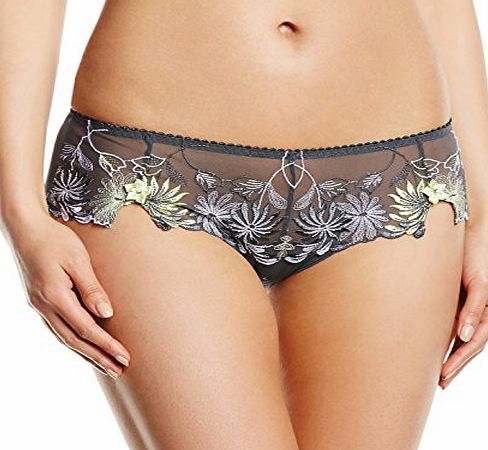 Pour Moi? Womens 7703 St Tropez Knickers, Grey (Titanium), Size 12