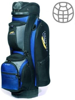 Powakaddy Golf Cart Bag Deluxe Blue/Black/Silver