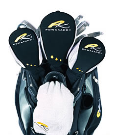 Golf Set of 3 Headcovers and Towel Set