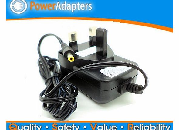 Power-adapters.co.uk Sony DVP-FX730 Portable DVD player ac/dc 9 volt power supply charger cable