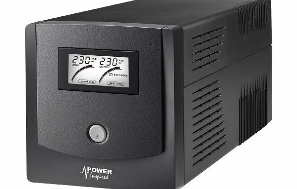 Power Inspired 1000VA Sinewave Battery Backup (UPS System)