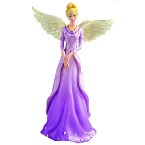power of Believing February Angel Figurine