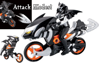 power rangers Jungle Fury - Strike Rider Animal Cycle Bat
