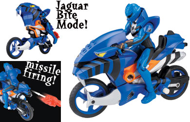 power rangers Jungle Fury - Strike Rider Animal Cycle Jaguar