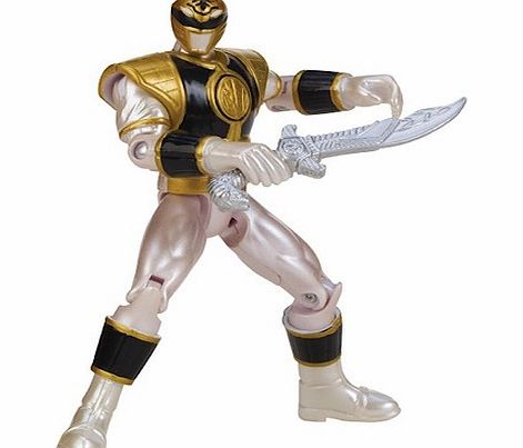 Power Rangers Metallic Force - White Ranger Figure