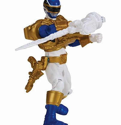Power Rangers Megaforce Ultra Blue Ranger Figure