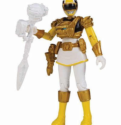 Power Rangers Megaforce Ultra Yellow Ranger Figure