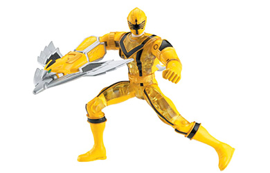 power rangers Mystic Force - Crystal Action Yellow Ranger